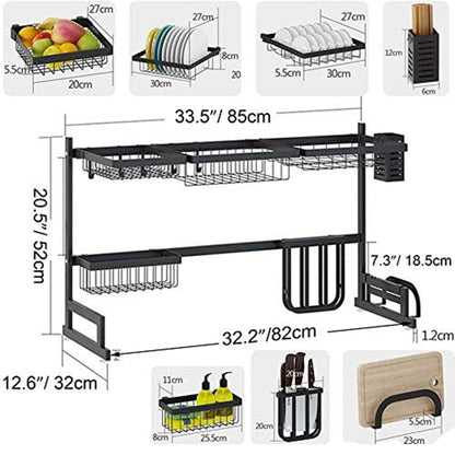 EscurreMax 85™ - Rack escurridor de cocina de 85 Cm